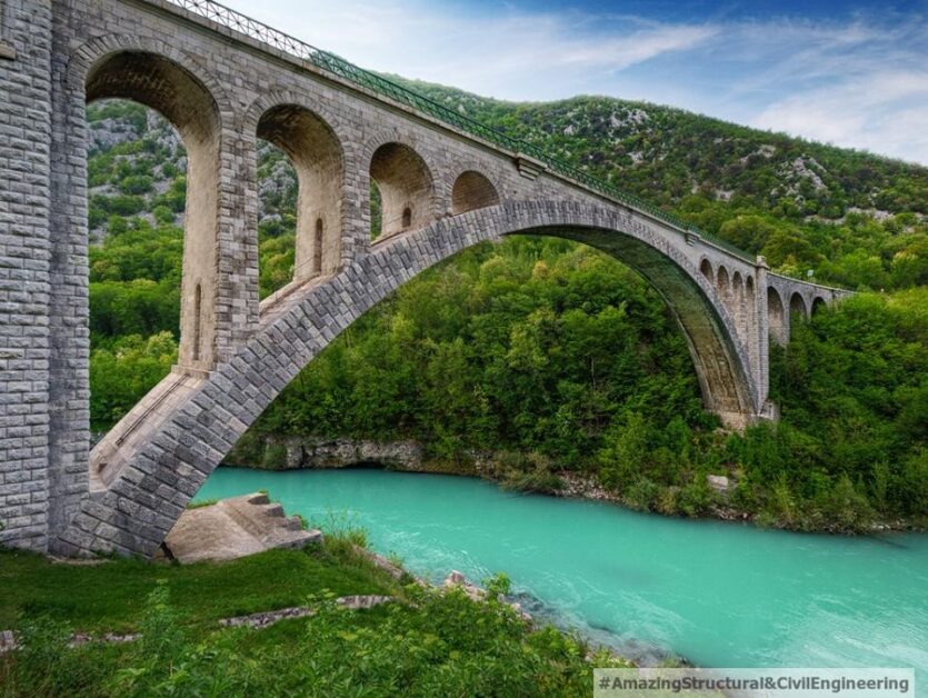 The Solkan Bridge, Slovenia