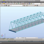 Robot Structural Analysis Single Span Road Bridge