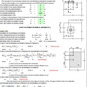 Civil Engineering Spreadsheets