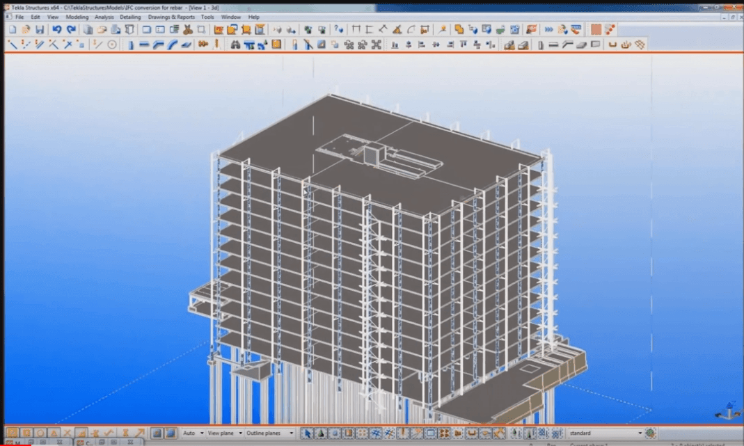 Tekla Structures for reinforced concrete Tutorial