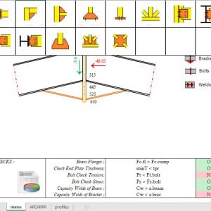 Steel Connection Design Spreadsheet