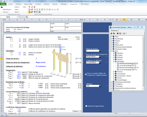Autodesk Spreadsheet Calculator for RSA Pro 2013