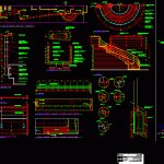 Circle stairway dwg template