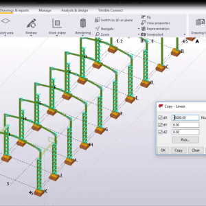 How to Create Industrial building in Tekla Structures