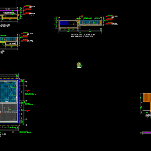 Swimming Pool Details free dwg