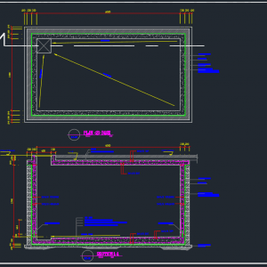 Underground Water Tank Free DWG