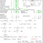 Prestressed Composite Section Design Spreadsheet