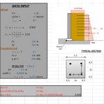 Reinforced Retaining Walls Design Spreadsheet