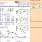 Reinforced concrete staircases spreadsheet