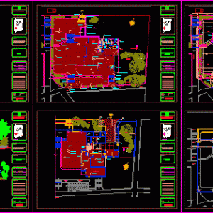 Restaurant recreational free dwg