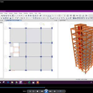 10 Storied Building Design in Etabs – (Part 04)