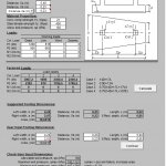 Combined Footing Analysis and Design Spreadsheet