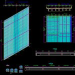 Deck Slab Reinforcement Details Autocad Drawing