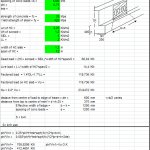 Design of Ledge Spreadsheet