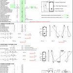 Flexural Design for Prestressed Member Spreadsheet