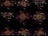 Web Girder Anchorage Autocad Free Drawing