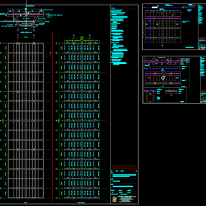 BRIDGE PLAN CROSS SECTION AND BEAM LAYOUT