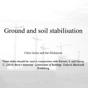 Ground and Soil Stabilisation Presentation