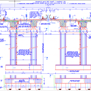 Standard Pier View Autocad Free Drawing