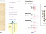 Axial and Lateral Load Piles Excel Sheet