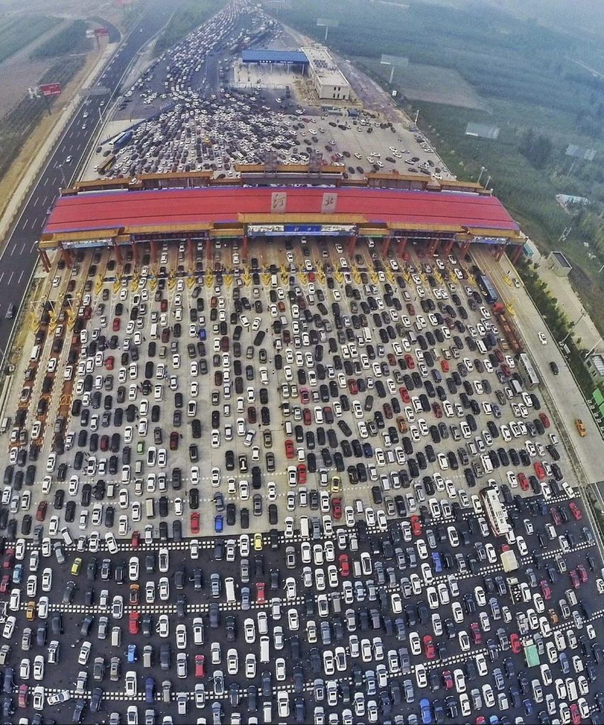 The truth about the 50 Lane Highway in China