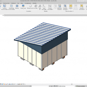 Steel Deck Frame Revit Model