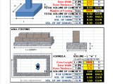 Construction Estimate calculator Excel Sheet