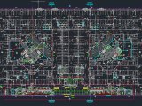 Hotel Basement Plan Layout Autocad Drawing