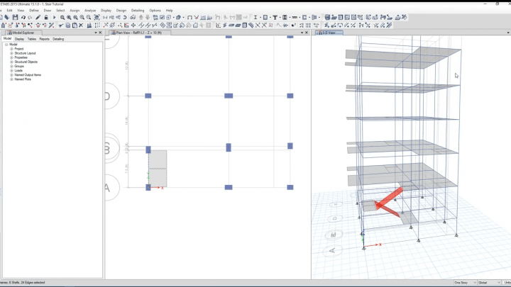 How to Model Stair in ETABS Easily