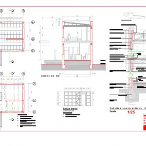 Mezzanine Constructive Details Free Autocad