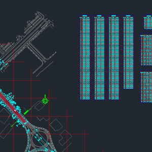 Bridge Settingout Template Autocad Free Drawing