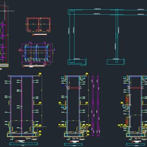 Elevator Reinforcement Free DWG Drawing