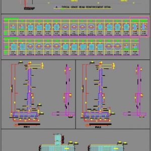 Typical Structure Details Autocad Drawing