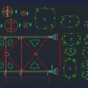 VL Bracing Details Autocad Free Drawing