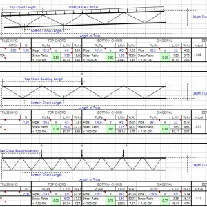 Steel Truss Estimate Spreadsheet