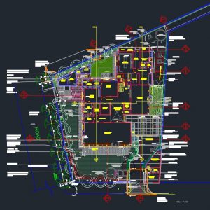 Roadside Planting Details - Autocad Drawing