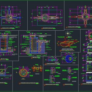 Standard Manhole Details Autocad Drawing