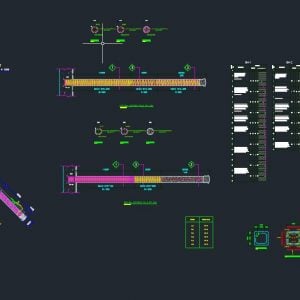 Drainage Box Culvert Details Autocad Drawing