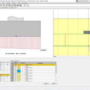 Design of a strip footing Robot Structural Analysis Professional 2020