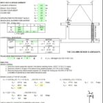 Basement Column Supporting Lateral Resisting Frame Spreadsheet