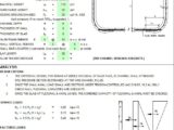 Concrete Floodway Design Spreadsheet