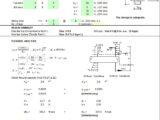 Design for Concrete Beam With Penetration Spreadsheet