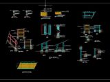 Handrail Walkway Platform Free Autocad File