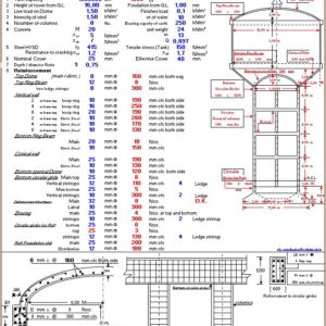 Design Of Intze Water Tank Spreadsheet