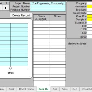 Laboratory Test Spreadsheet Template