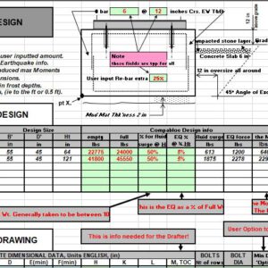 Compabloc Foundation Design Spreadsheet