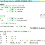 Seismic Bi-axial Moment Frame Design Spreadsheet