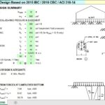 Sheet Pile Wall Design Spreadsheet