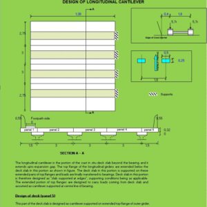 Design Of Longitudinal Cantilever Spreadsheet