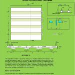 Design Of Longitudinal Cantilever Spreadsheet